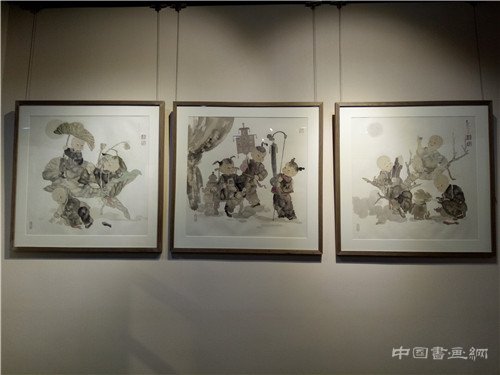 “汉风之幻世浮生——金格格人物画作品展”在北京开幕