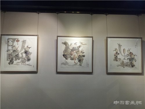 “汉风之幻世浮生——金格格人物画作品展”在北京开幕