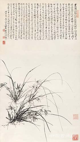 八旬卢坤峰谈笔墨与画兰：要有厚度，没有捷径，不能轻浮