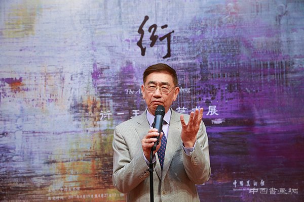 旅法华裔艺术家王衍成力作亮相中国美术馆
