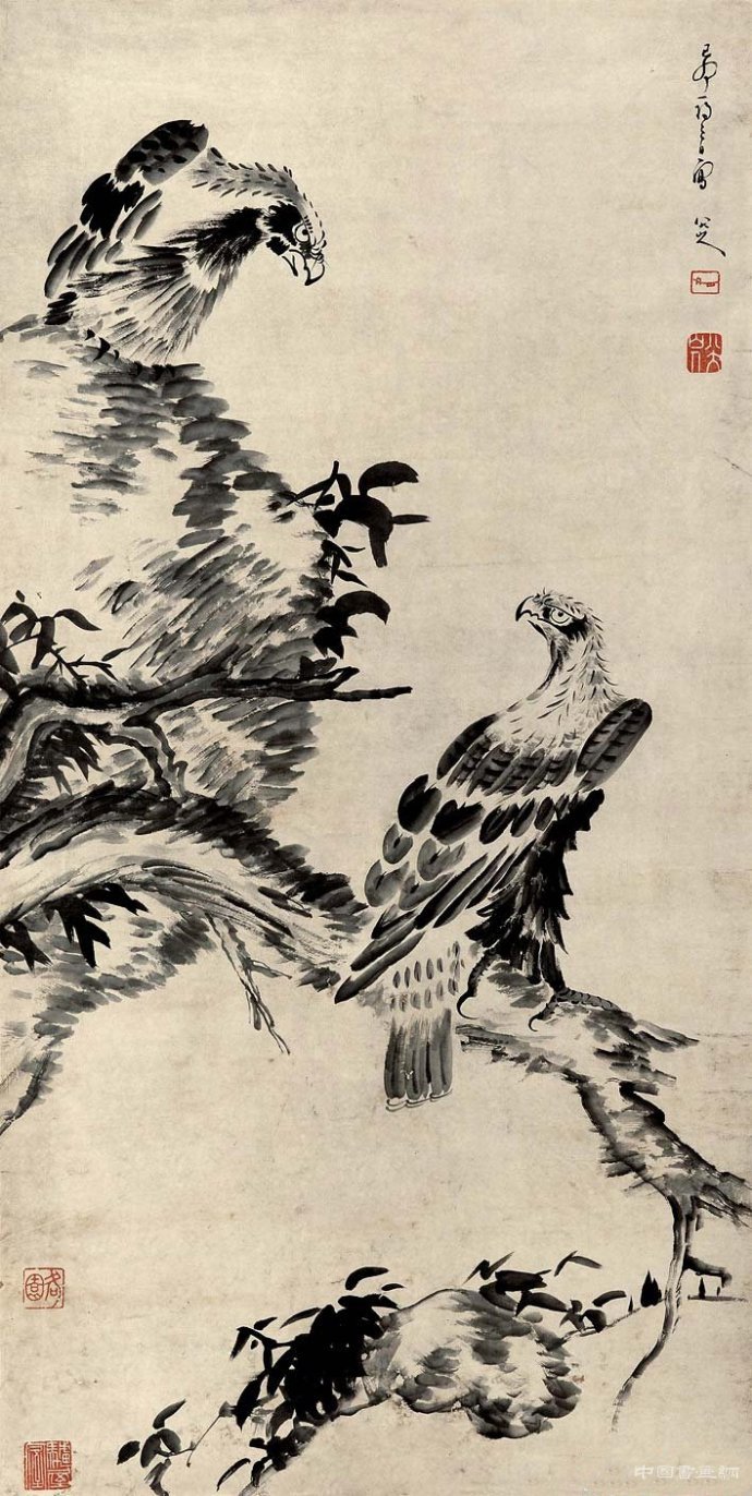 中西绘画艺术比较——笔墨线画与彩色油画