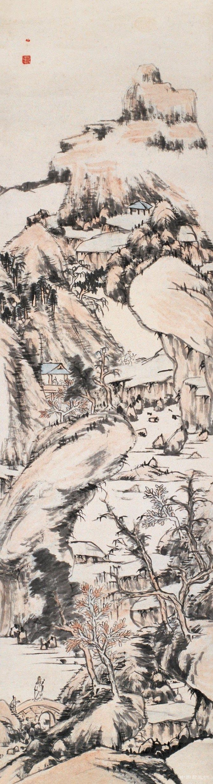 中国传统艺术精神在当代山水画中的表现