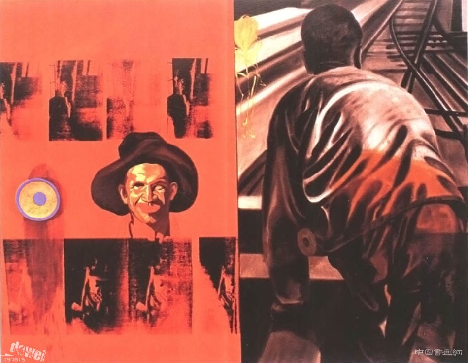 大卫.萨利(David Salle)的新表现主义绘画
