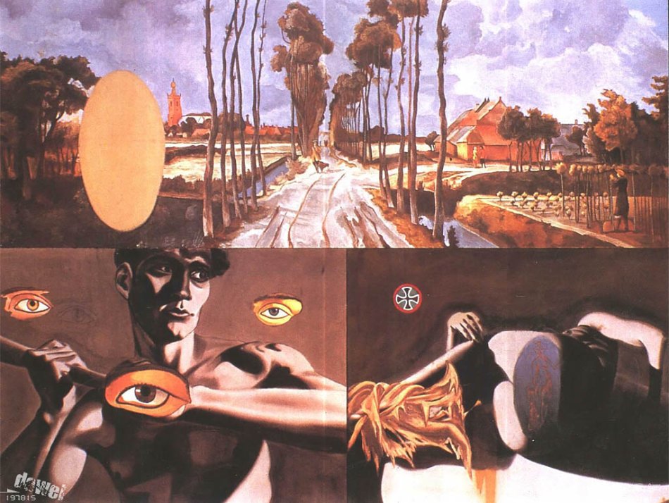 大卫.萨利(David Salle)的新表现主义绘画