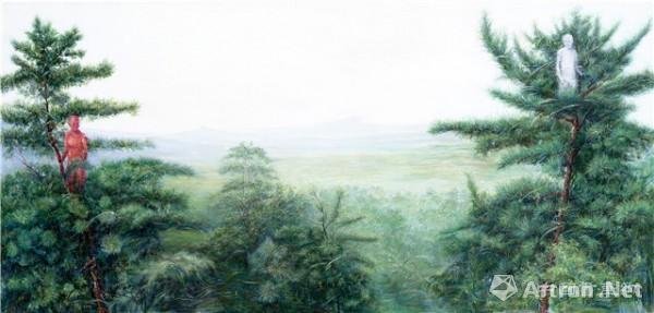 “呼吸·吐纳”文光锡作品展在中方角画廊开幕