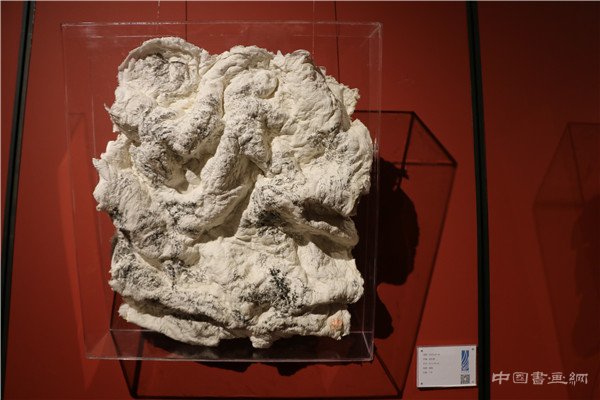 “凹凸丹青—胡又笨新作展”在北京陶然天艺术沙龙举行