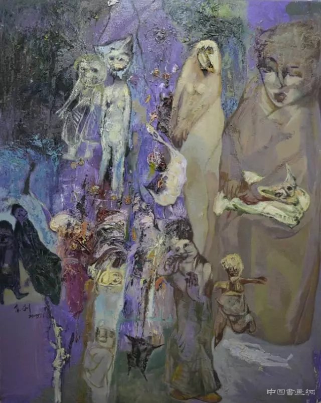 稍微*感叹----侯金利作品展在798感叹号艺术空间开幕