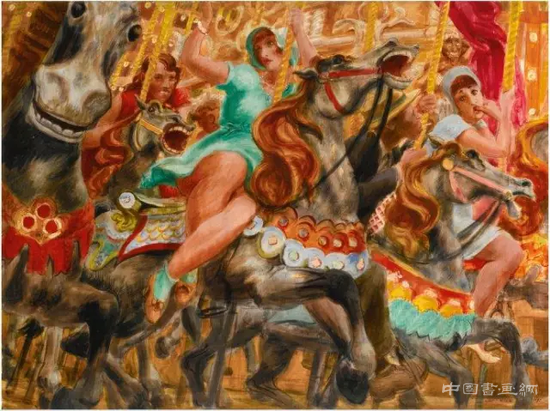 美国大萧条时期的绘画展