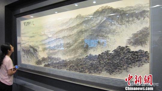 傅抱石在世最后一件山水巨制将拍卖 估价1.6亿