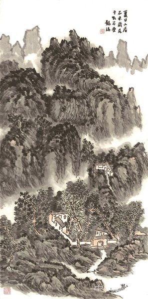 “笔墨华夏——中国50位当代美术名家艺术精品展”在南京隆开幕