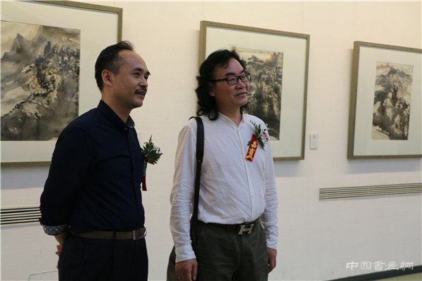 “丘山烟雲——窦金庸画展”亮相中国国家画院美术馆