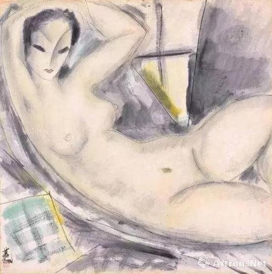 同一专场的赵无极画作，有破纪录，也有流拍