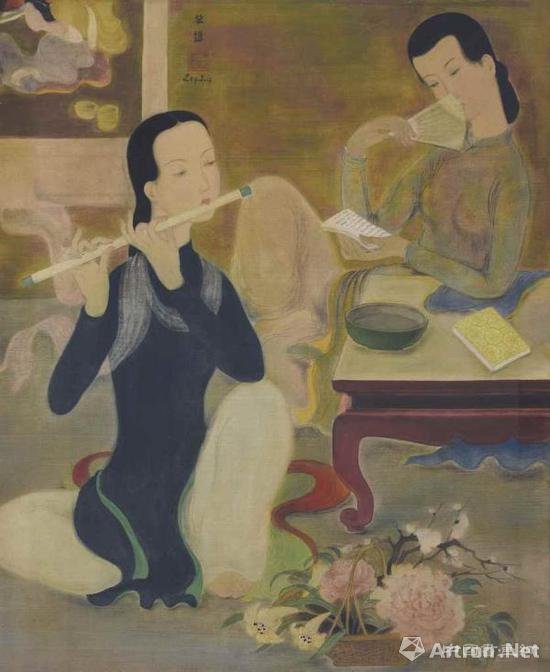同一专场的赵无极画作，有破纪录，也有流拍