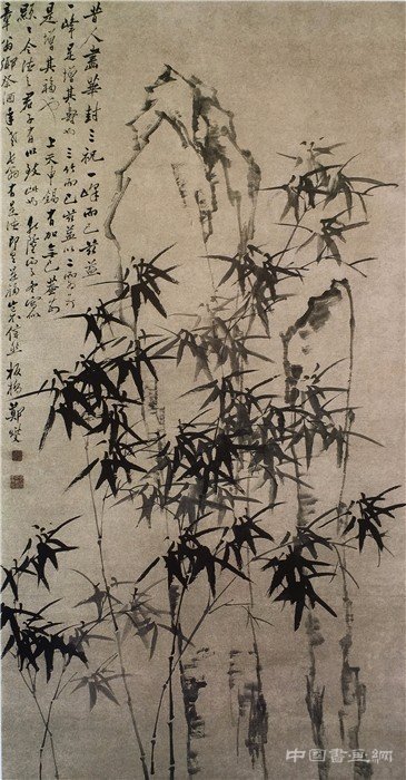郑板桥这样画《华封三祝》:写来三祝乃三竹,画出华封是两峰