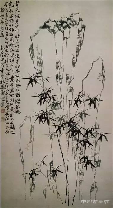郑板桥这样画《华封三祝》:写来三祝乃三竹,画出华封是两峰