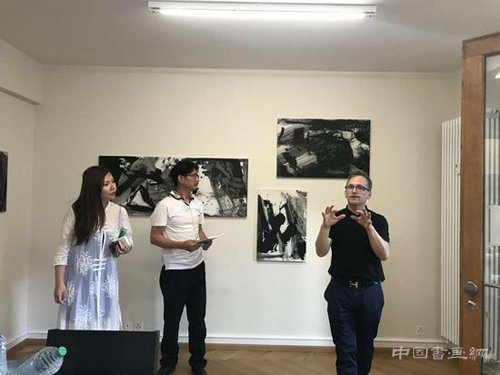 重振墨势——蓝正辉瑞士巴塞尔个展开幕