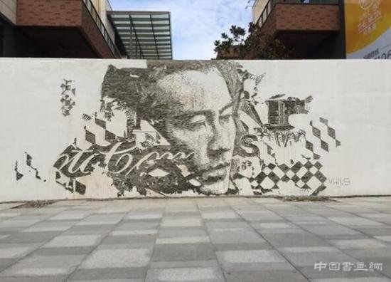 亚历山大·法图 (Vhils) 首次个展即将在北京隆重开幕