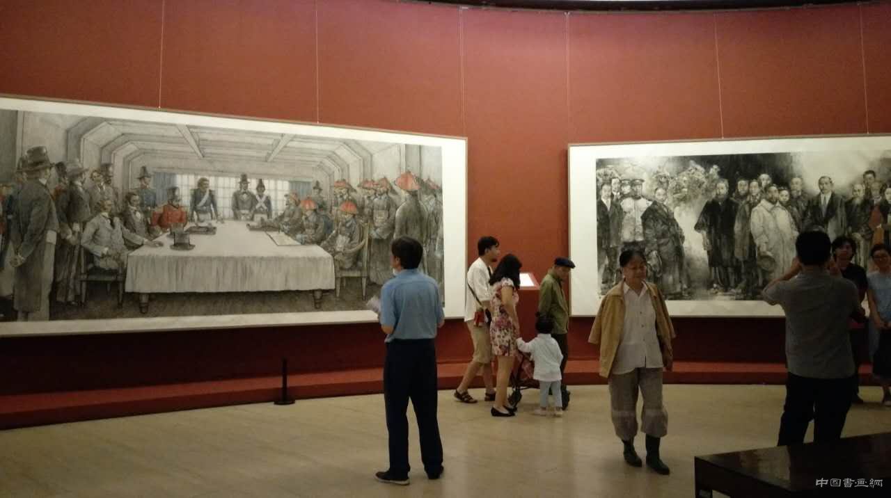 “庆祝香港回归祖国20周年——全国中国画作品展”在中国美术馆开幕