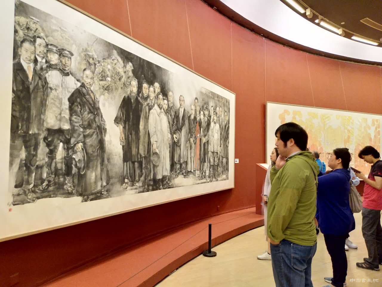 “庆祝香港回归祖国20周年——全国中国画作品展”在中国美术馆开幕