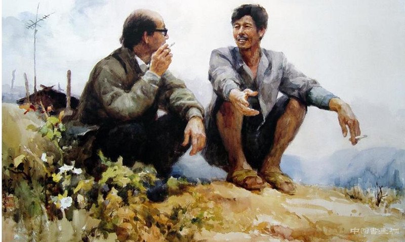 活在绘画中