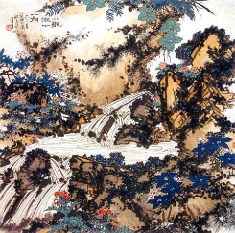 中国画创作中 笔墨结构的两度神化