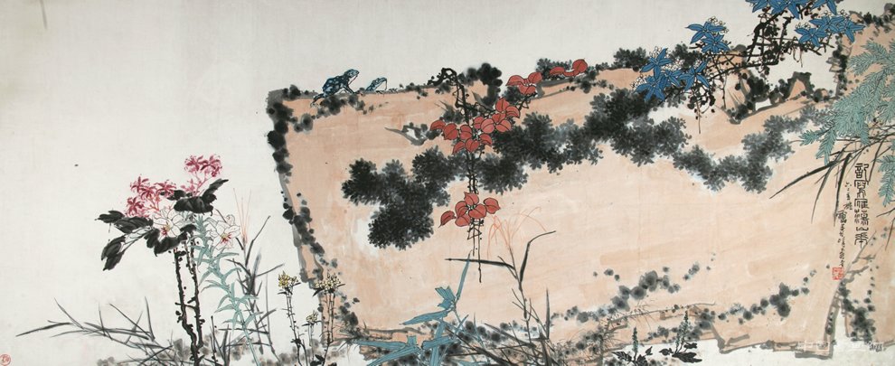 中国画创作中 笔墨结构的两度神化