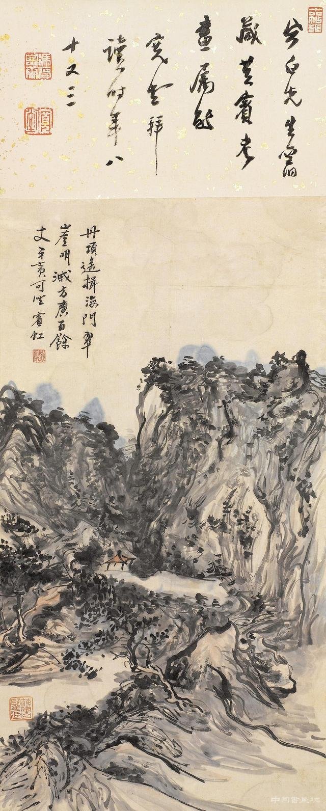 中国画创作中 笔墨结构的两度神化