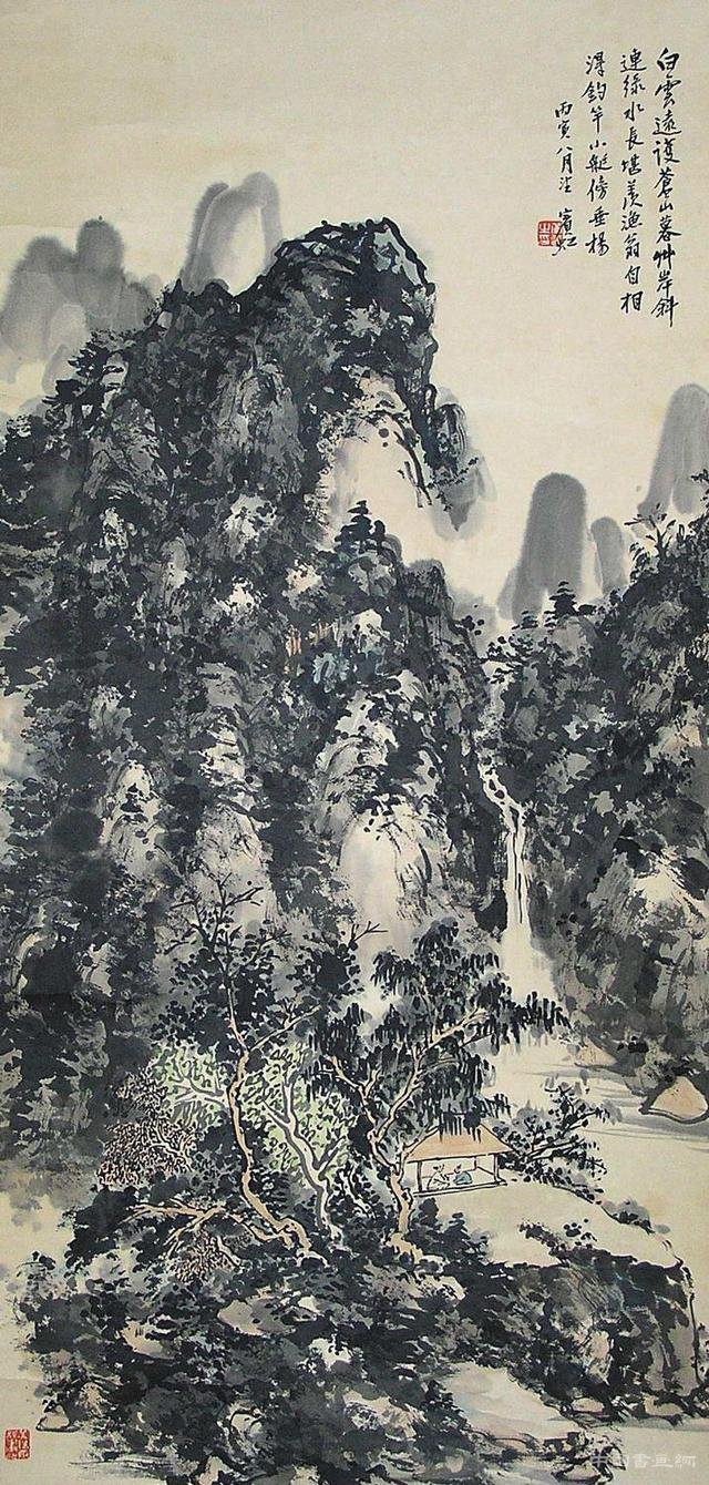 中国画创作中 笔墨结构的两度神化