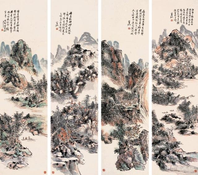 中国画创作中 笔墨结构的两度神化