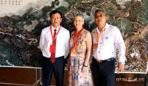 意大利中国海峡两岸书画展落幕