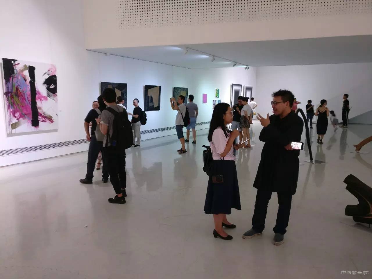  “以抽象的名义——获奖青年艺术家作品展”于北京悦•美术馆开幕