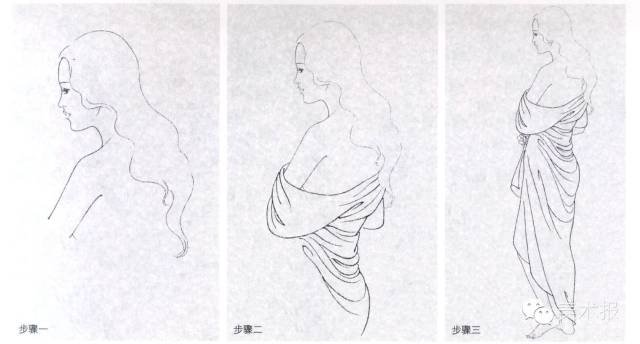 绘画小课堂| 古人今人,男人女人,白描人物怎么画?一一击破