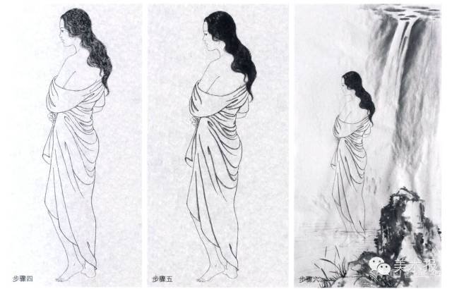 绘画小课堂| 古人今人,男人女人,白描人物怎么画?一一击破