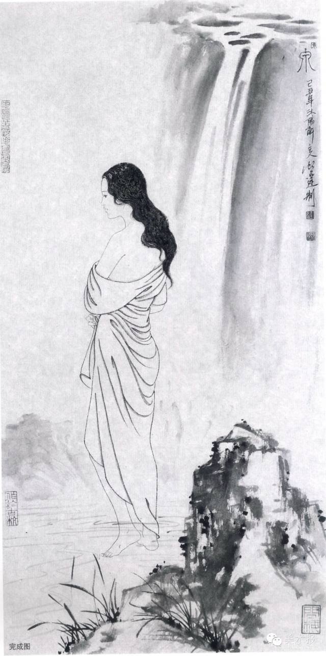 绘画小课堂| 古人今人,男人女人,白描人物怎么画?一一击破