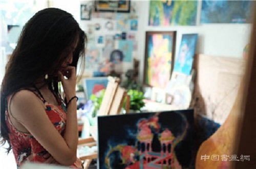 黑色丝绒交响诗--董瑾作品展即将开幕
