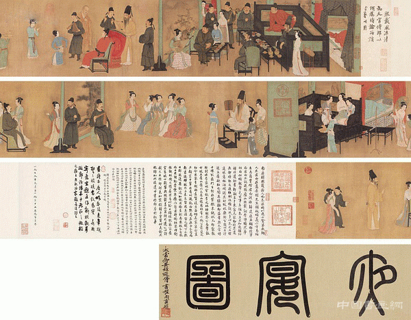 收藏趣谈|张大千与《韩熙载夜宴图》