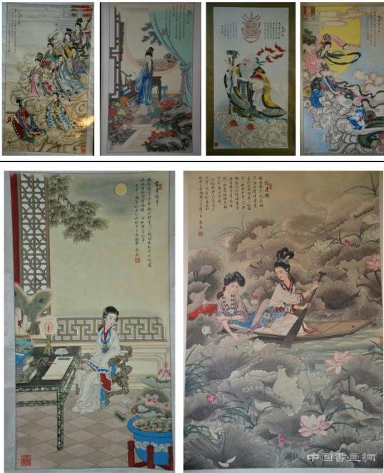 实力派工笔传统人物国画家杜飞筹备2018法国画展