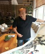 实力派工笔传统人物国画家杜飞筹备2018法国画展