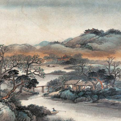 吴石仙画集 欣赏