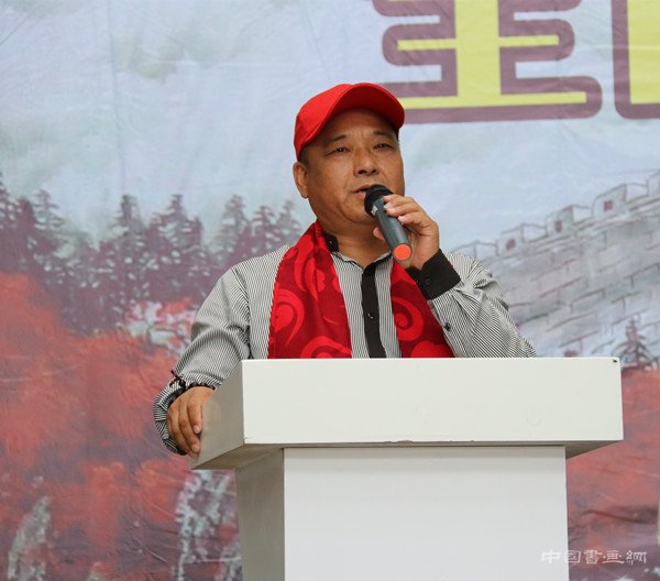 中国文化丝绸之路书画名家全国巡回展淄博站在大家境界美术馆举
