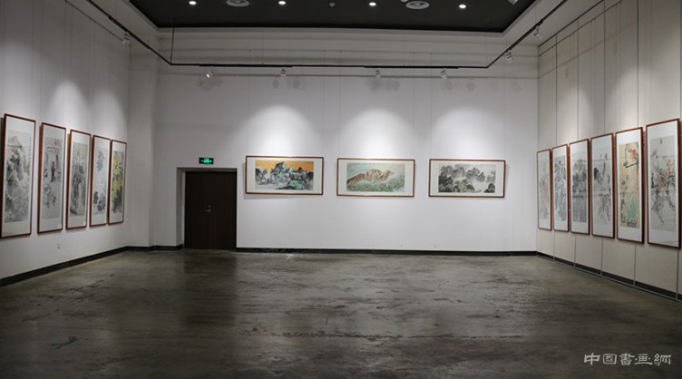 中国文化丝绸之路书画名家全国巡回展淄博站在大家境界美术馆举