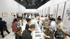“执管风韵”管峻书画展于德基美术馆开馆日亮相