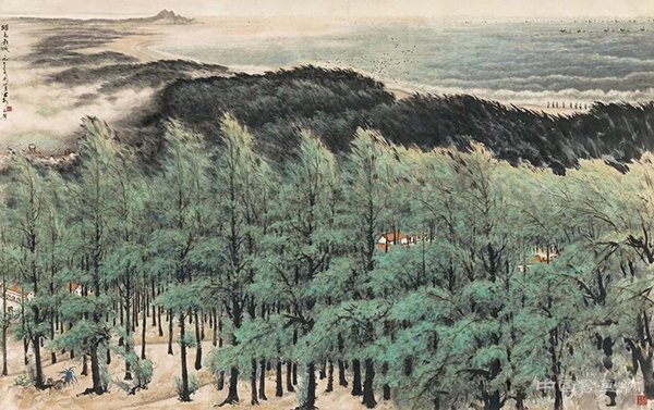 纪念关山月诞辰105周年作品展在中国国家博物馆开幕