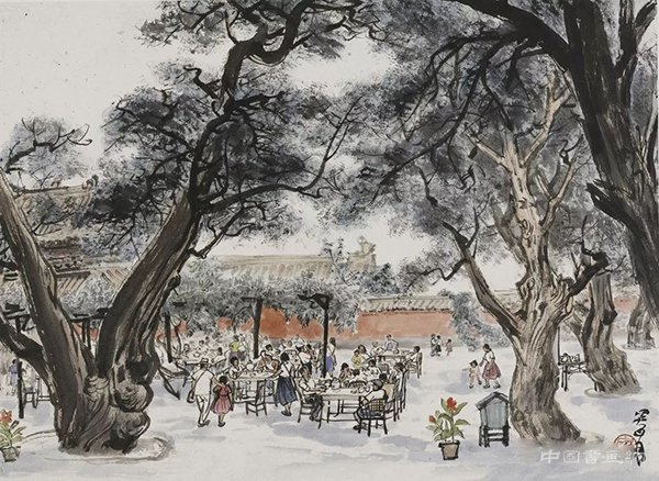纪念关山月诞辰105周年作品展在中国国家博物馆开幕
