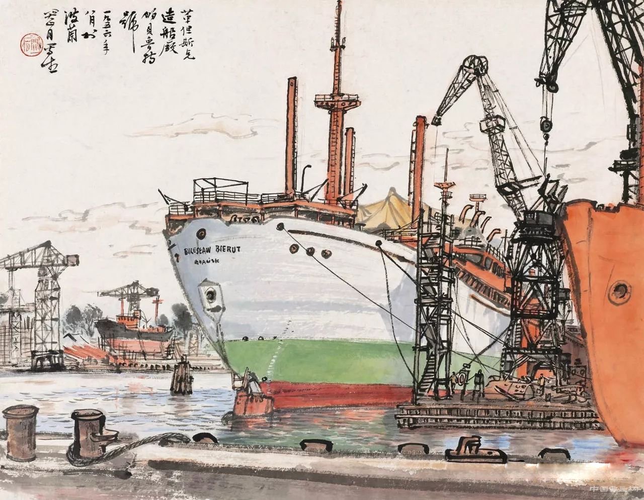 纪念关山月诞辰105周年作品展在中国国家博物馆开幕