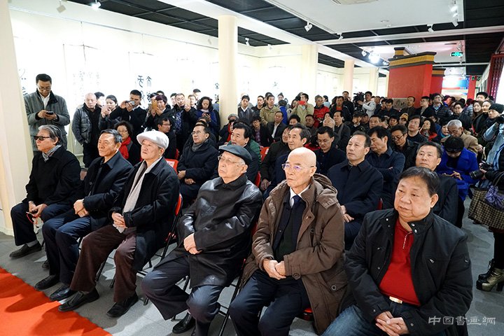 “盛世中国·翰墨情怀”庆祝十九大书法展在国子监开幕