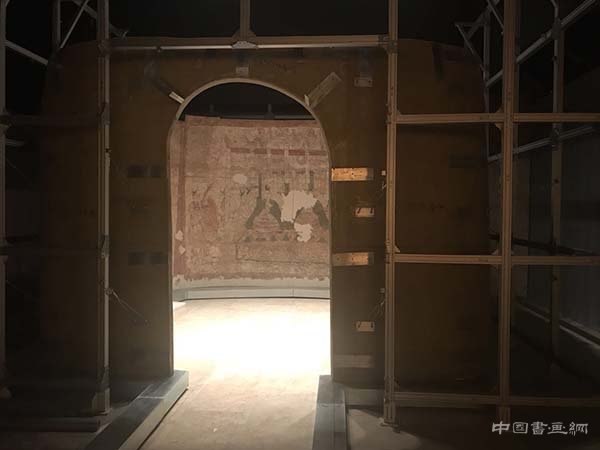 山西壁画 墓室复原 宛若身临其境
