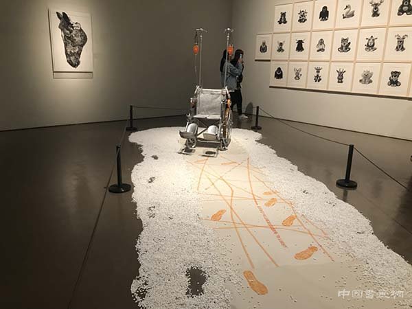 容量与张力:上海国际版画展开幕