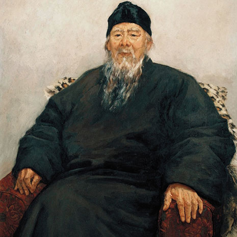 西为中用吴作人