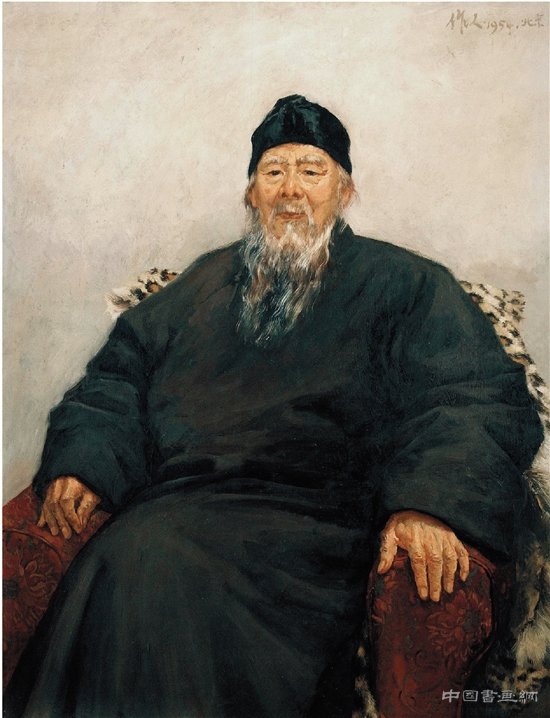 西为中用吴作人
